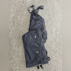 Spyder Ski Bibs with Suspenders Size 52